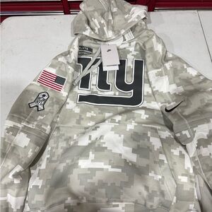 Nike New York Giants Salute To Service NFL Camo Hoodie